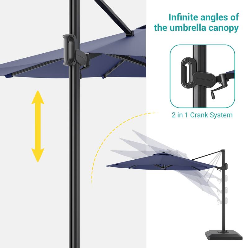 Sonkuki Outdoor 10FT Patio umbrella for Garden