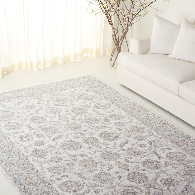 Lauren Ralph Lauren Liddy Traditional Oriental Rug - 9' x 12' - Ivory/Blue