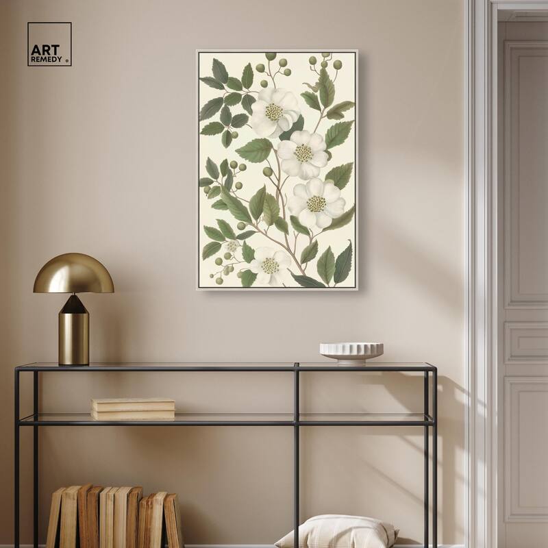 White Cherokee II Canvas by Art Remedy