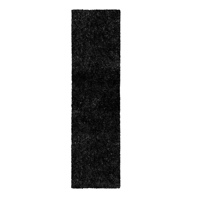 Superior Hand-tufted Plush Solid Shag Indoor Area Rug
