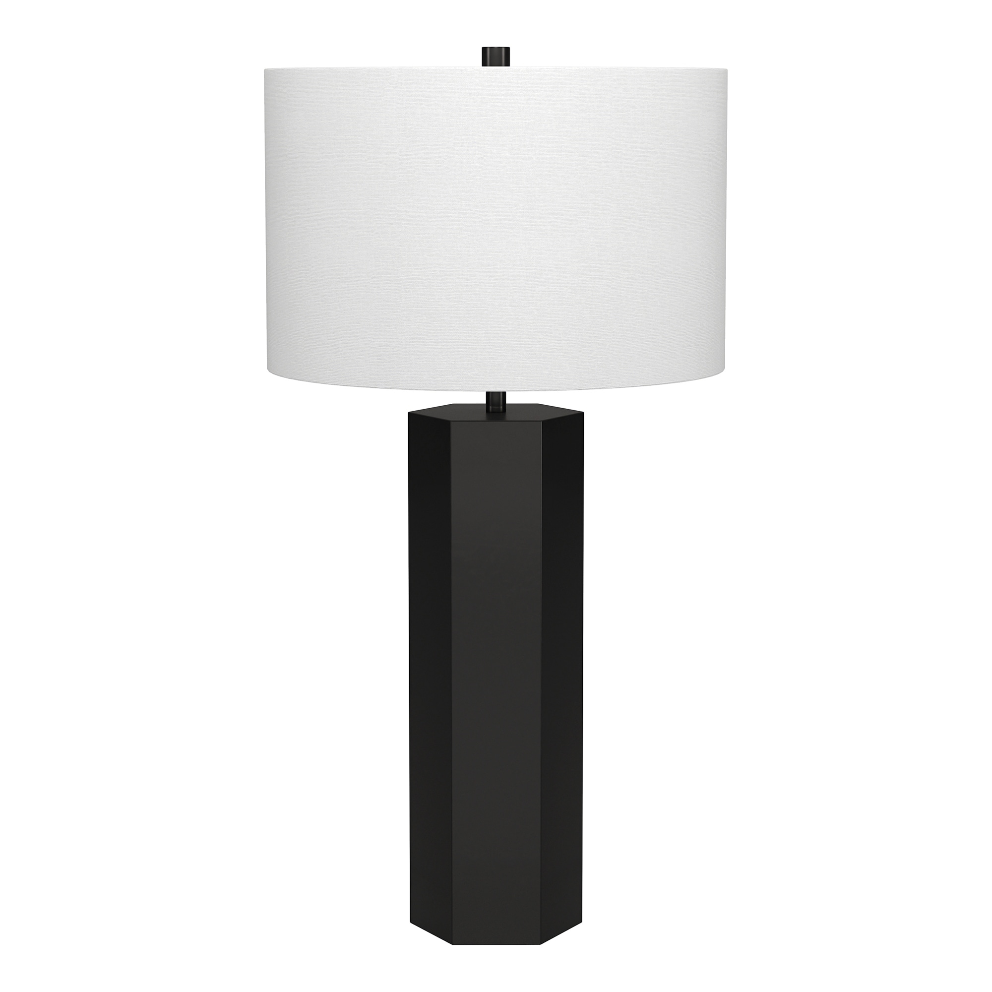 Warren 27.25" Tall Table Lamp with Fabric Shade - 27.5" Tall