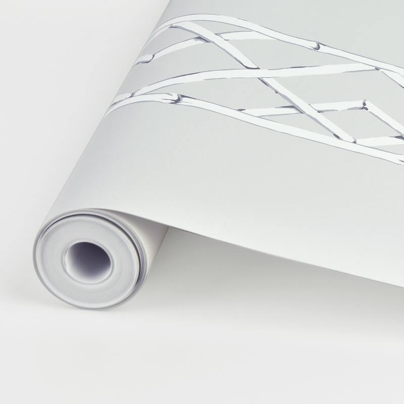 A-Street Prints Twilight Red Geometric Wallpaper