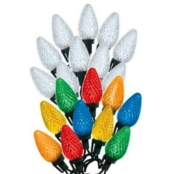 Shop Sylvania V79092 88 Synchronized Color Changing Led C3 120 Lights White Multi Overstock 24163402