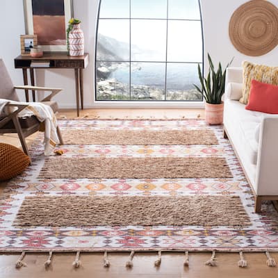 SAFAVIEH Saffron Fazila Southwestern Tribal Wool Rug