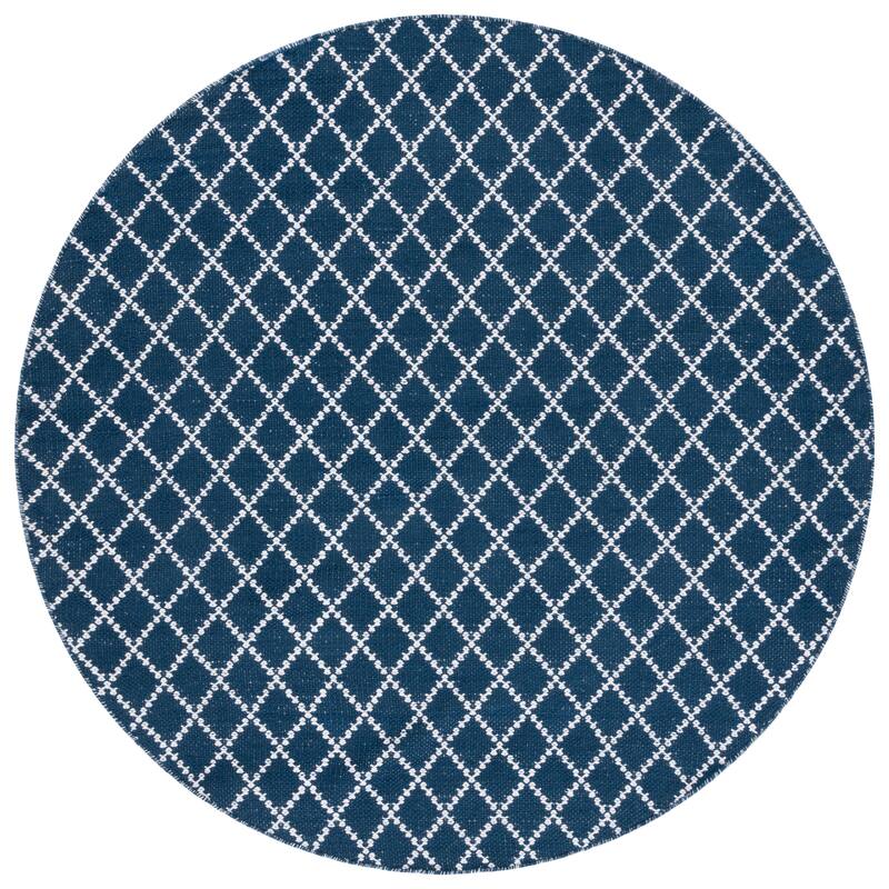 SAFAVIEH Handmade Flatweave Montauk Rhonwen Trellis Cotton Rug