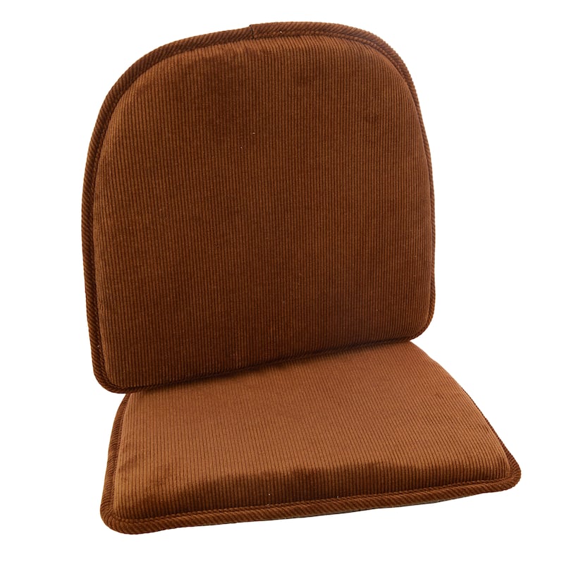 Klear Vu The Gripper Corduroy Non-Slip Chair Cushions