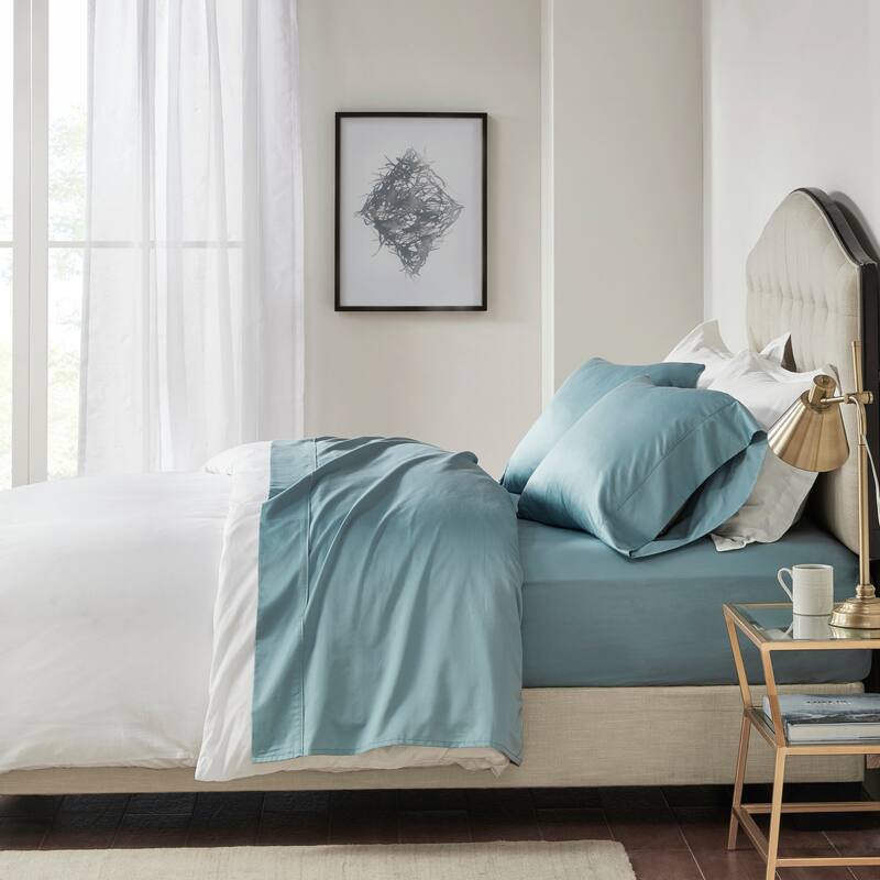 Madison Park 600 Thread Count Pima Cotton Sheet Set