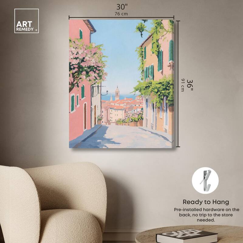 Adrift in Venice Canvas Coastal Prints by Art Remedy, Gallery Wrapped