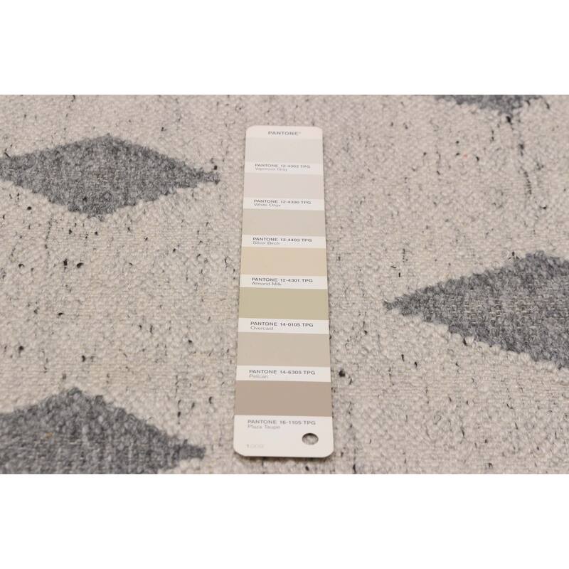 Ankara FW Grey Kilim 9'1" x 11'7" - 9'1 x 11'7