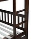 preview thumbnail 19 of 18, Full over Full Rubber Wood Bunk Bed with 2 Drawers,Convertible into 2 Full Beds,Ladder and Safety Guardrails