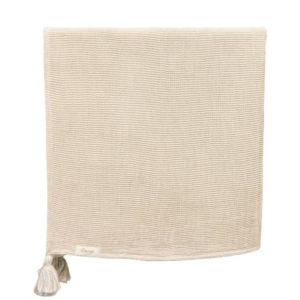 slide 2 of 7, Crane Baby Hazelwood Luxe Blanket Basic - Beige