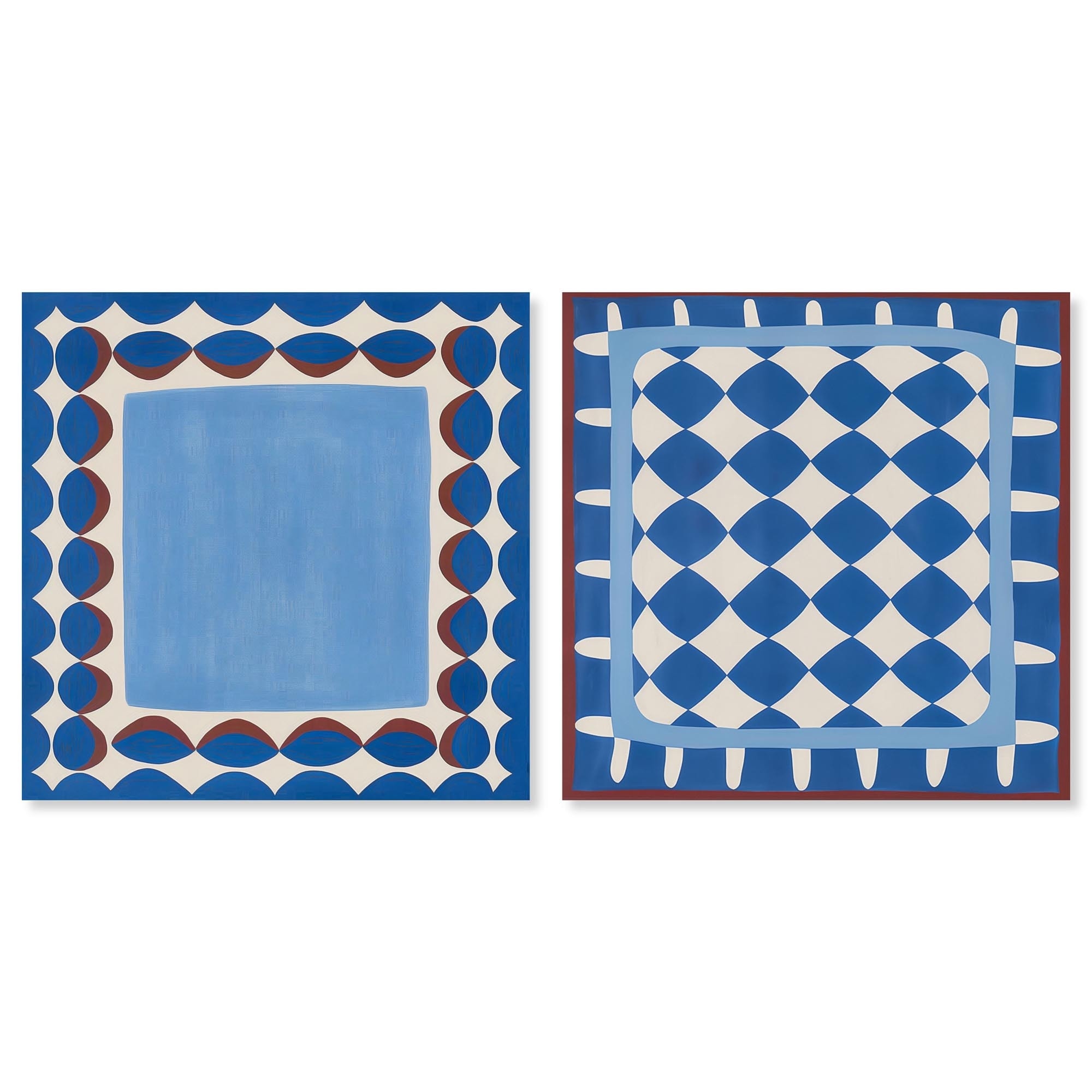 Framed in Color Duo Art Set Canvas Print by Art Remedy