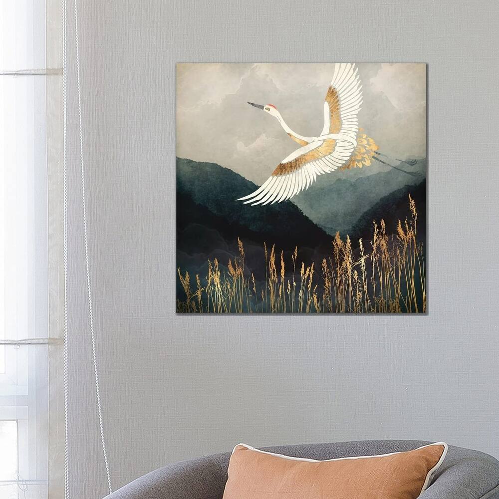 iCanvas "Elegant Flight" by SpaceFrog Designs Canvas Print