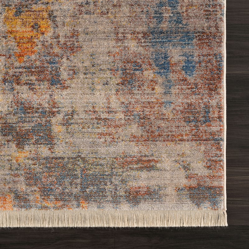 Sevita Modern Desert Distressed Abstract Area Rug