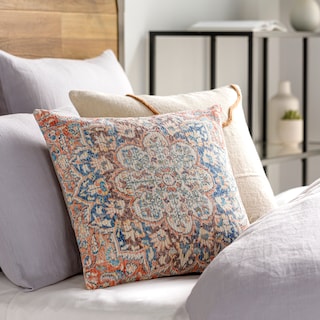 Ikenna Mandala Chenille Cotton Throw Pillow