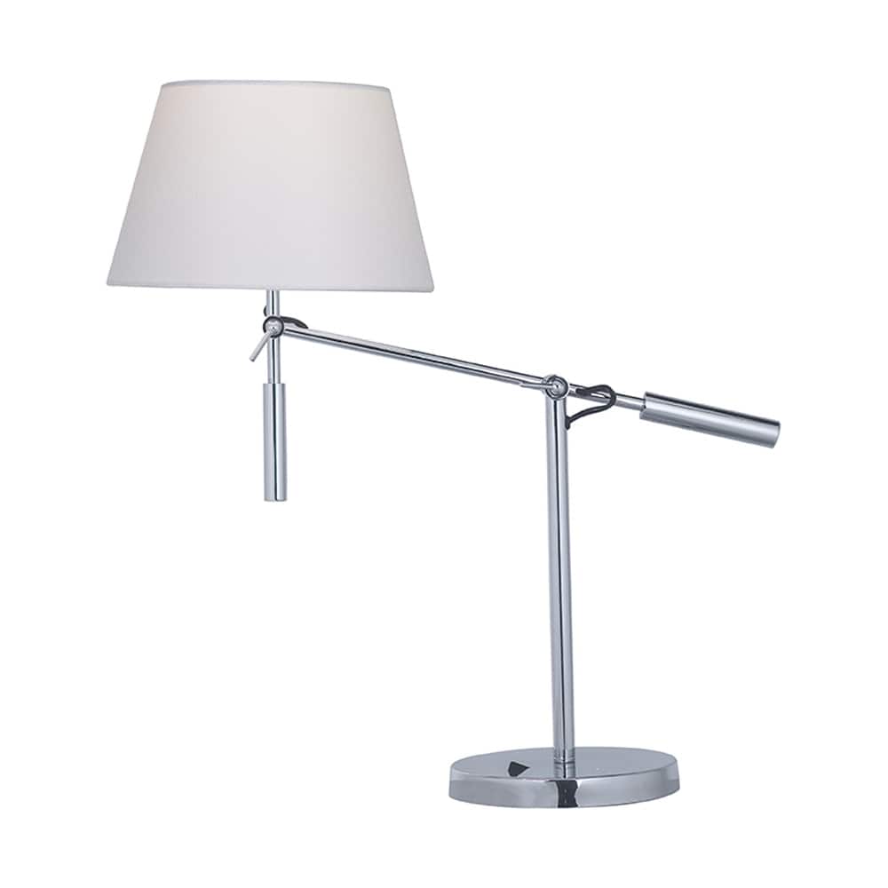 Hotel Style 31"H 1-Light LED Table Lamp Polished Chrome Finish by Maxim