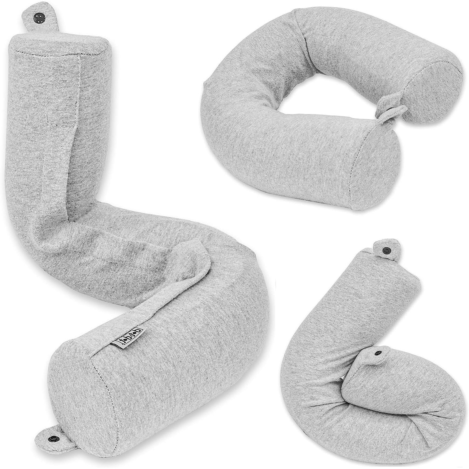 Memory Foam Travel Pillow Gray