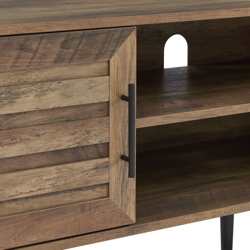 Mid-Century Modern TV Stand For TVs Up To 70" Entertainment Center Media Console - 20.5'' H X 59'' W X 15.5'' D