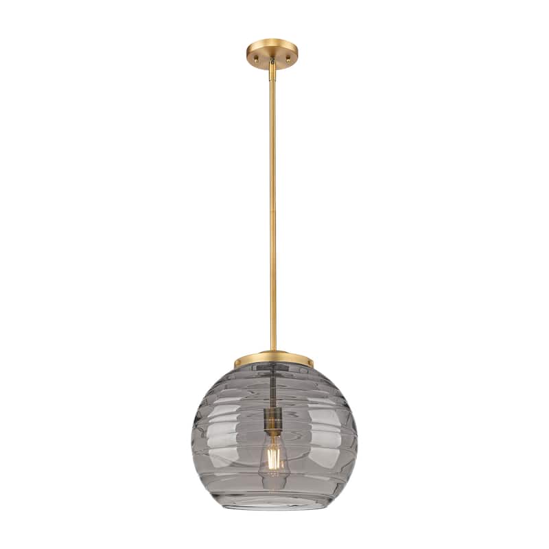 Innovations Lighting 221-1S-15-14 Athens Pendant Athens Deco Swirl 14"
