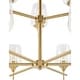 preview thumbnail 11 of 10, Livabliss Yueva Modern Chandelier - 31"L x 31"W x 35"H