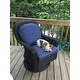 Liam Outdoor Wicker Swivel Club Chair with Cushion (Set of 4) by Christopher Knight Home