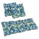 preview thumbnail 10 of 12, Tufted Indoor/Outdoor Settee Cushion Set (Set of 3) Skyworks Caribbean