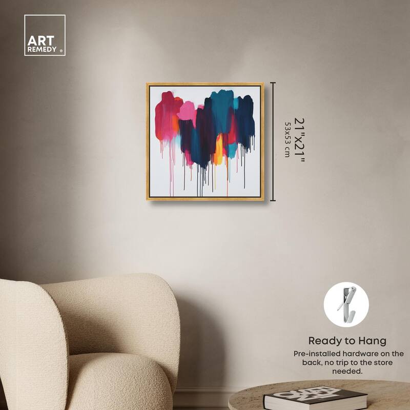 Glacier Color Glide Canvas by Art Remedy