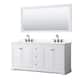 Option White / Giotto Quartz Top / Matte Black Hardware