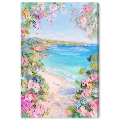 Hillside Harbor View II Canvas by Art Remedy, Gallery Wrapped