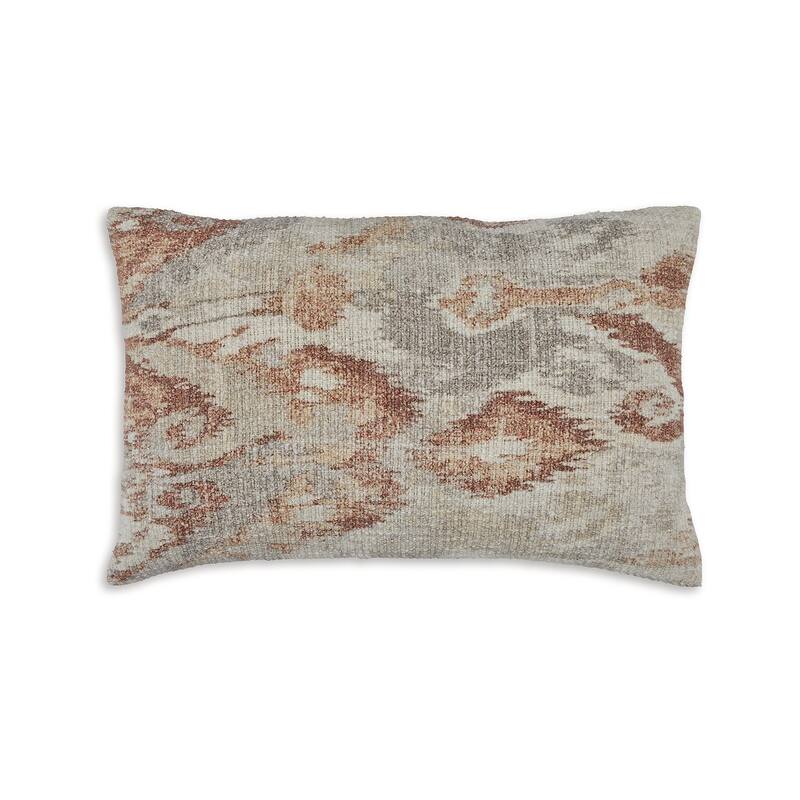 Signature Design by Ashley Aprover Rust/Gray/White Pillow