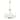 Kichler Lighting Vetivene 39 inch 6-Light Chandelier Natural Brass with Opal Glass