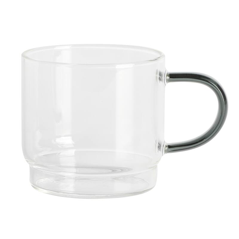 Gibson Soho Lounge 4-Piece Glass Espresso Set W/Rack