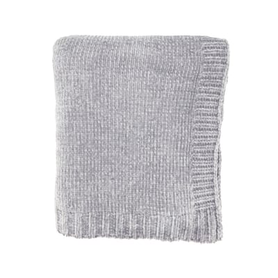 Warmth of Chenille Knit Throw