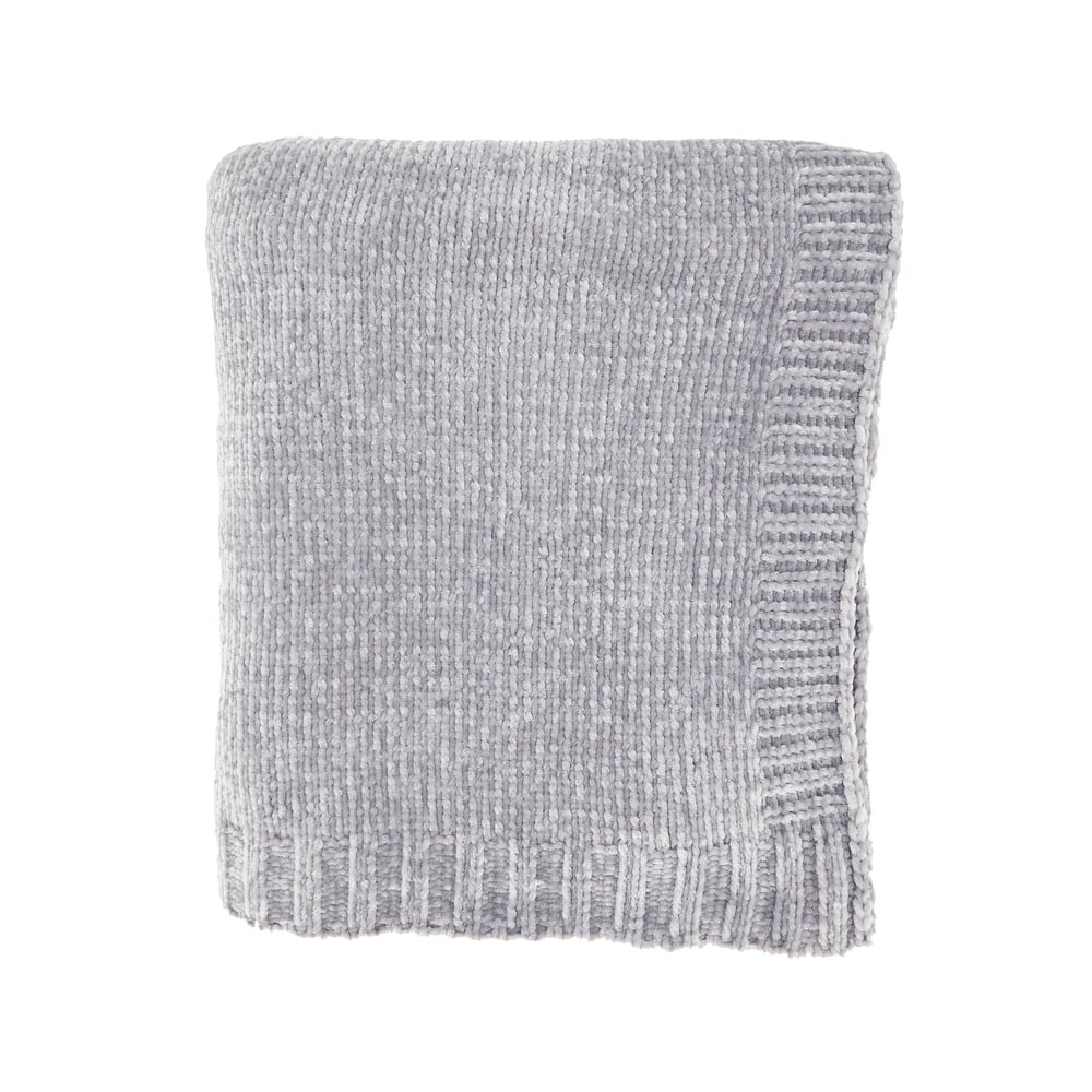 Warmth of Chenille Knit Throw
