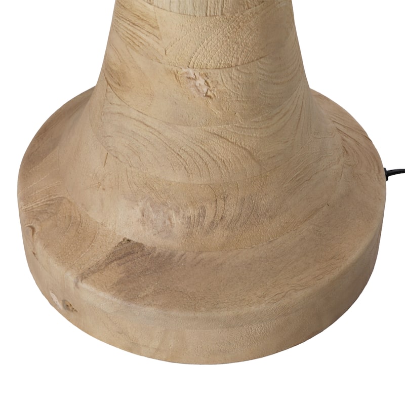 Caldwell 65" Tall Floor Lamp, Natural Brown