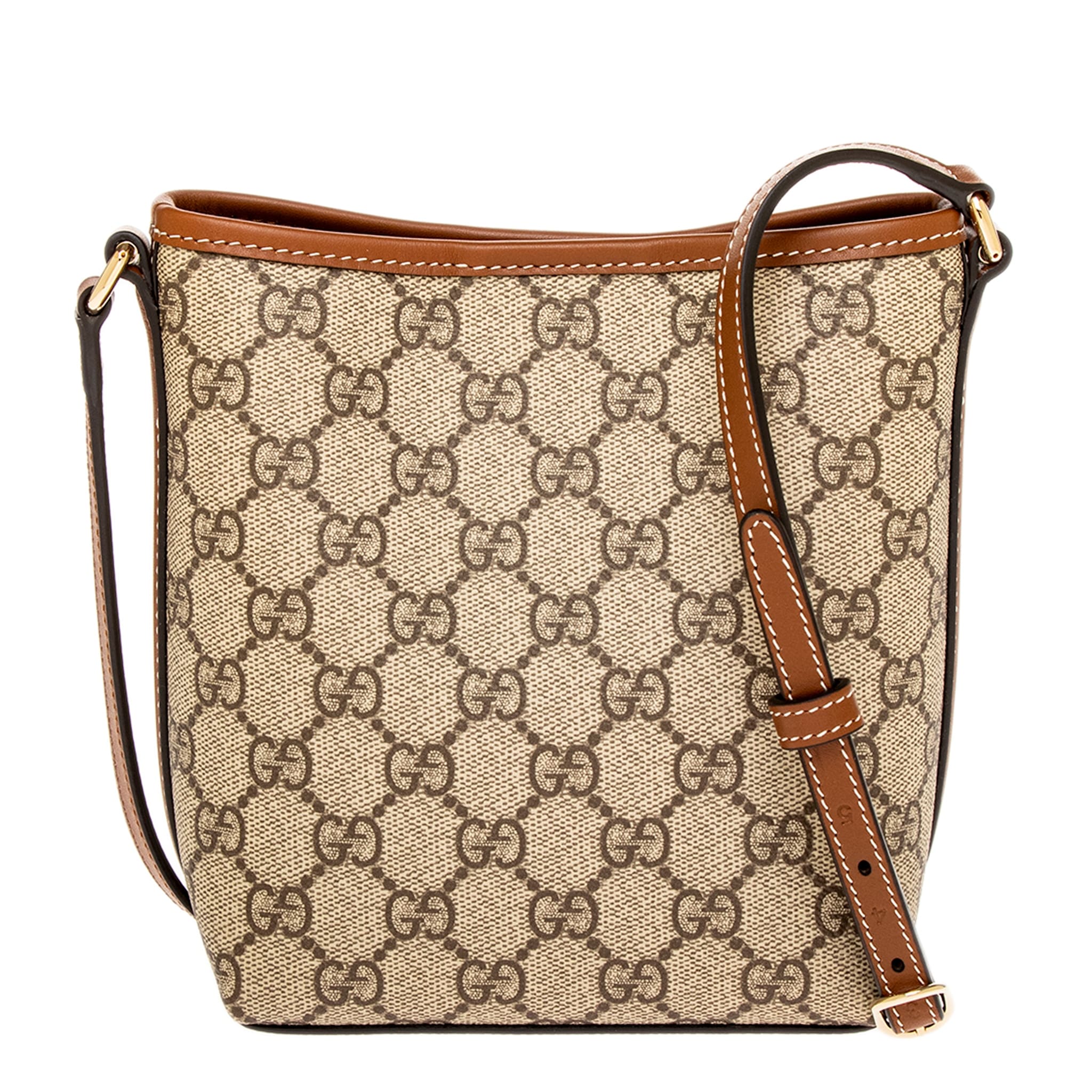 Gucci GG Emblem Nano Bucket Bag - Overstock - 43484582