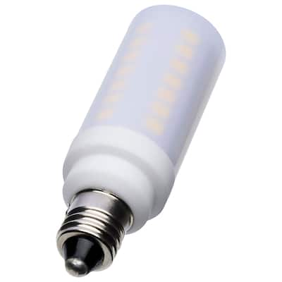5 Watt T6 LED Frost Finish E11 Base 5000K 120 Volt