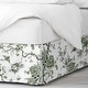 preview thumbnail 1 of 4, Tree Top Avocado Cotton Bedskirt