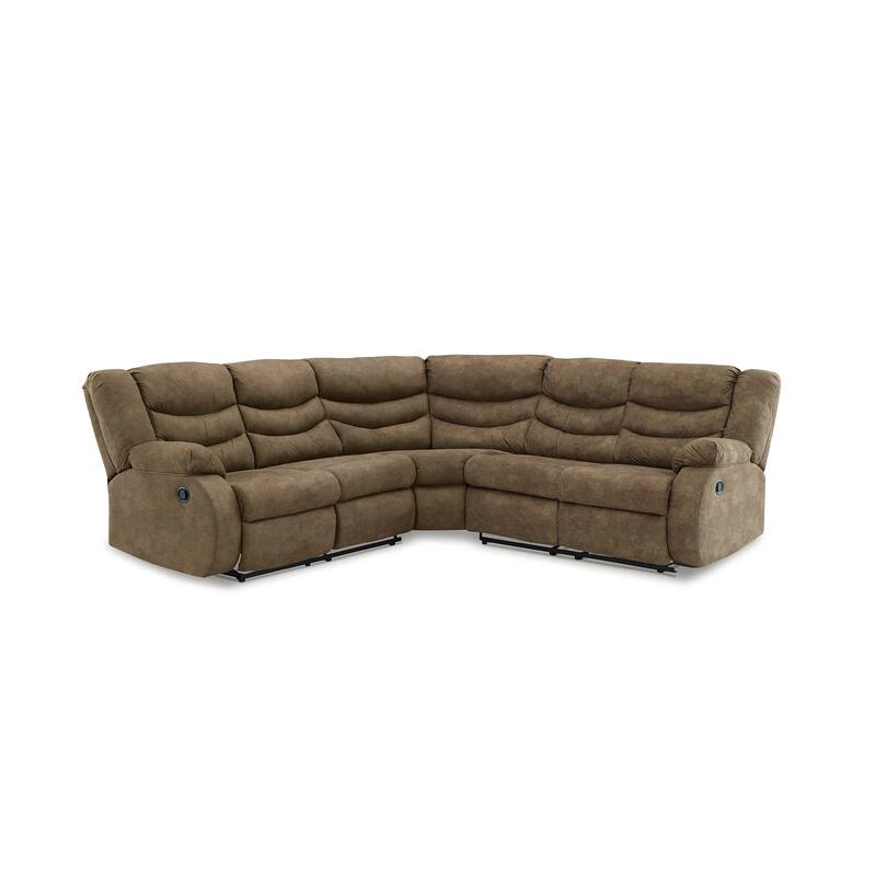 Signature Design by Ashley Partymate 2-Piece Reclining Sectional - 99"W x 99"D x 40"H