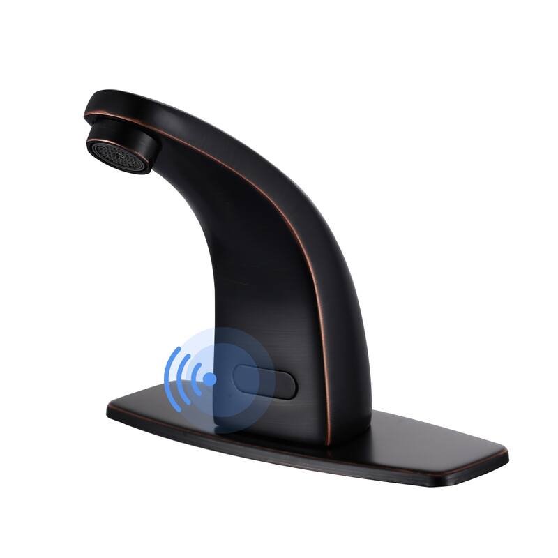 WOWOW Single Hole Touchless Bathroom Faucet