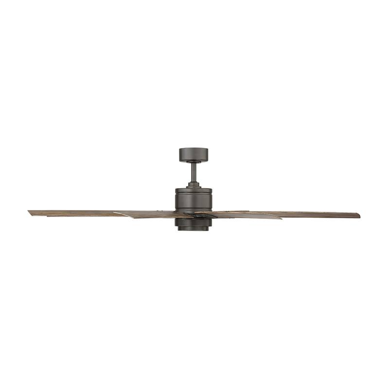 Renegade Indoor and Outdoor 8-Blade Smart Ceiling Fan 52in with 3000K LED Light Kit and Remote Control with Wall Cradle - 52