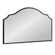 preview thumbnail 64 of 89, Kate and Laurel Leanna Framed Arch Wall Mirror 20x30 - Black