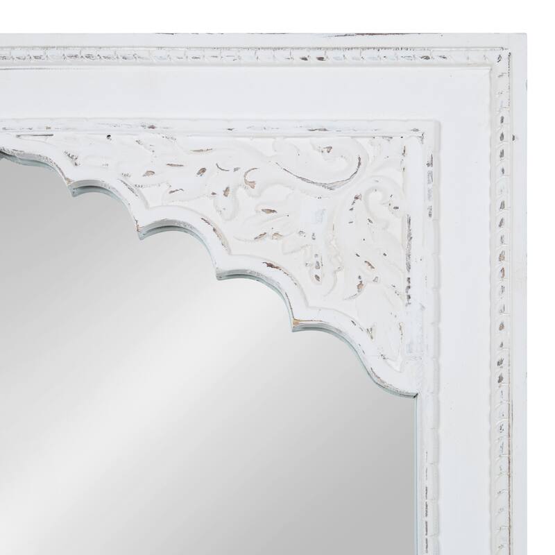 Kate and Laurel Shivani Wood Framed Mirror