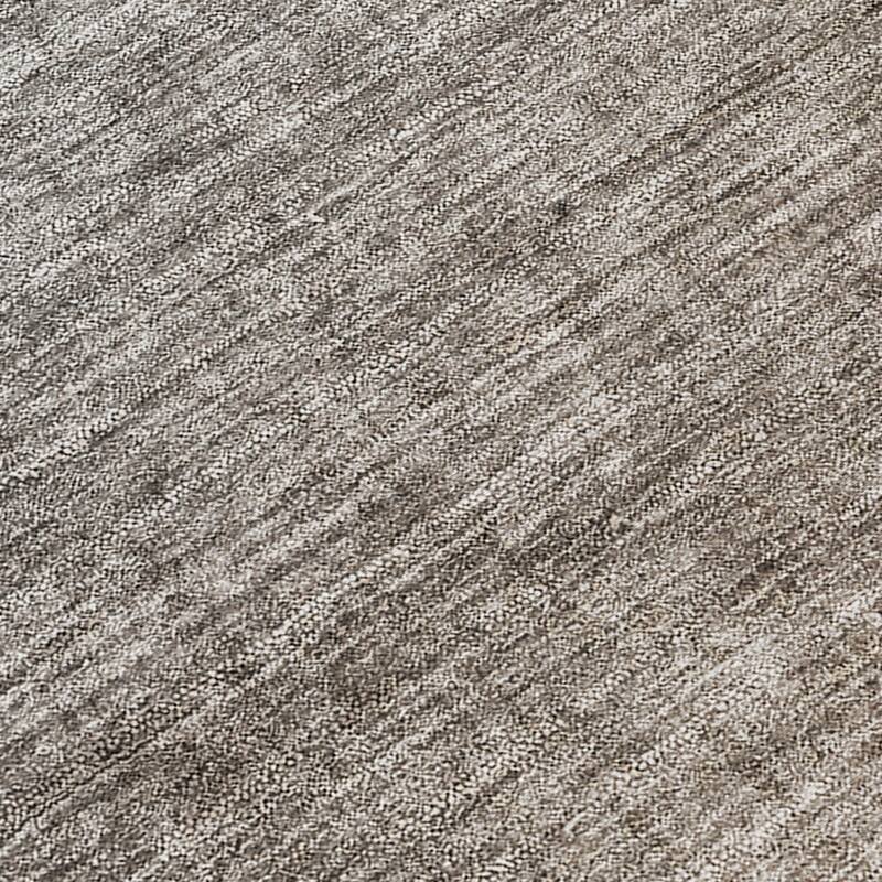 Machine Washable Indoor/ Outdoor Modern Ombre Chantille Rug