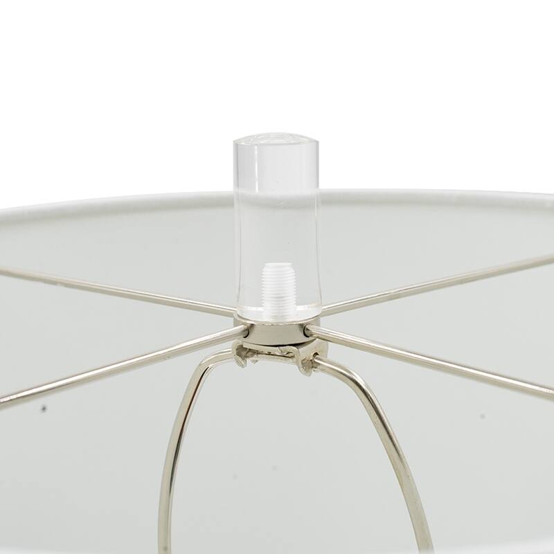 15x15x28.5" Table Lamp with white drum shade