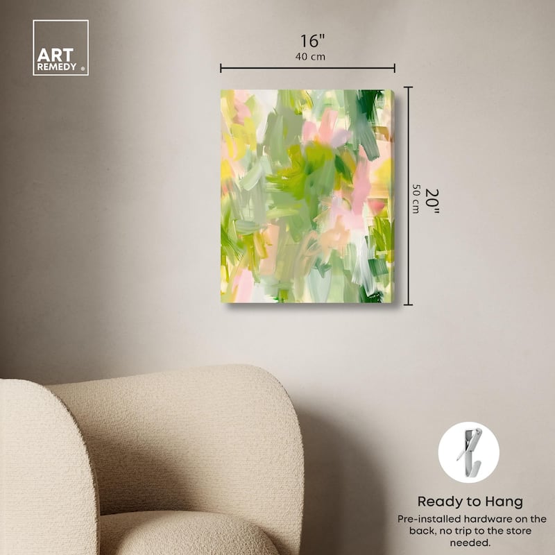 Quantum Hues I Canvas by Art Remedy, Gallery Wrapped