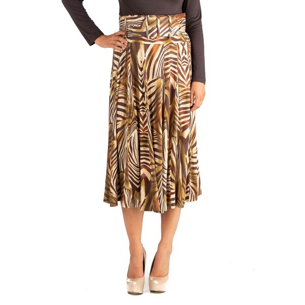 womens animal print skirt