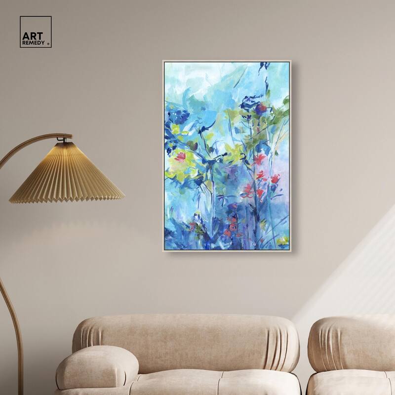 Heavenly Blue II Canvas by Art Remedy