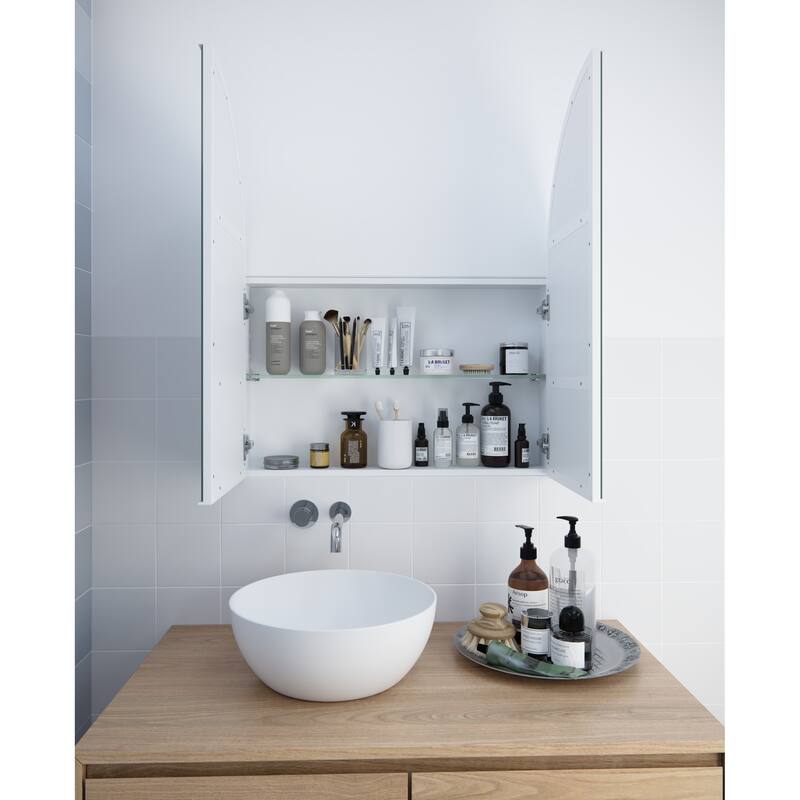 Stainless Steel Arch Medicine Cabinet