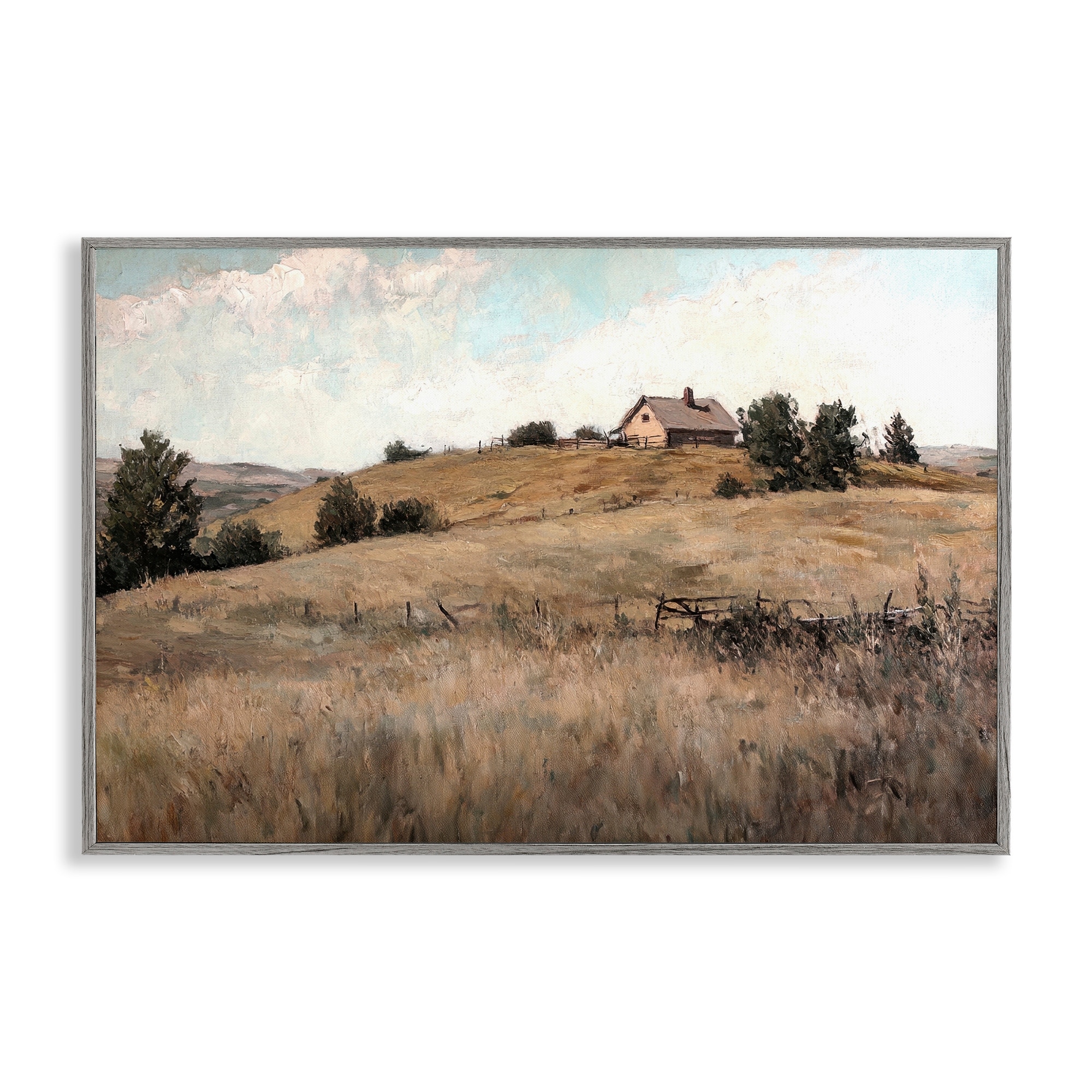 Stupell Neutral Wildflowers Floral Blossoms Framed Giclee Art Design By Creative Studio